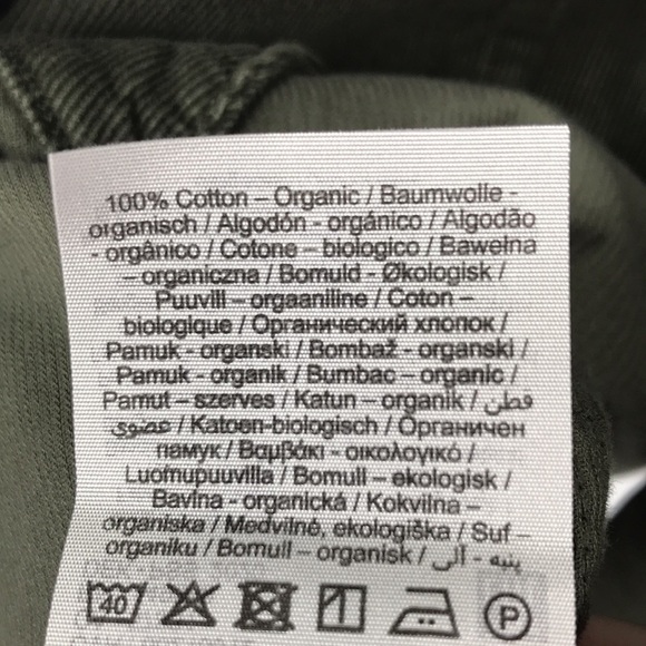 Selected Homme Regular Fit Military Green Corduroy Shirt Sz 18 Neck - Picture 8 of 11